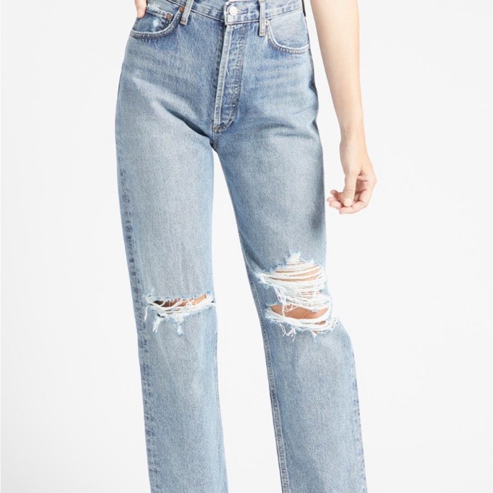 Agolde 90s Pinch Waist High Rise Straight